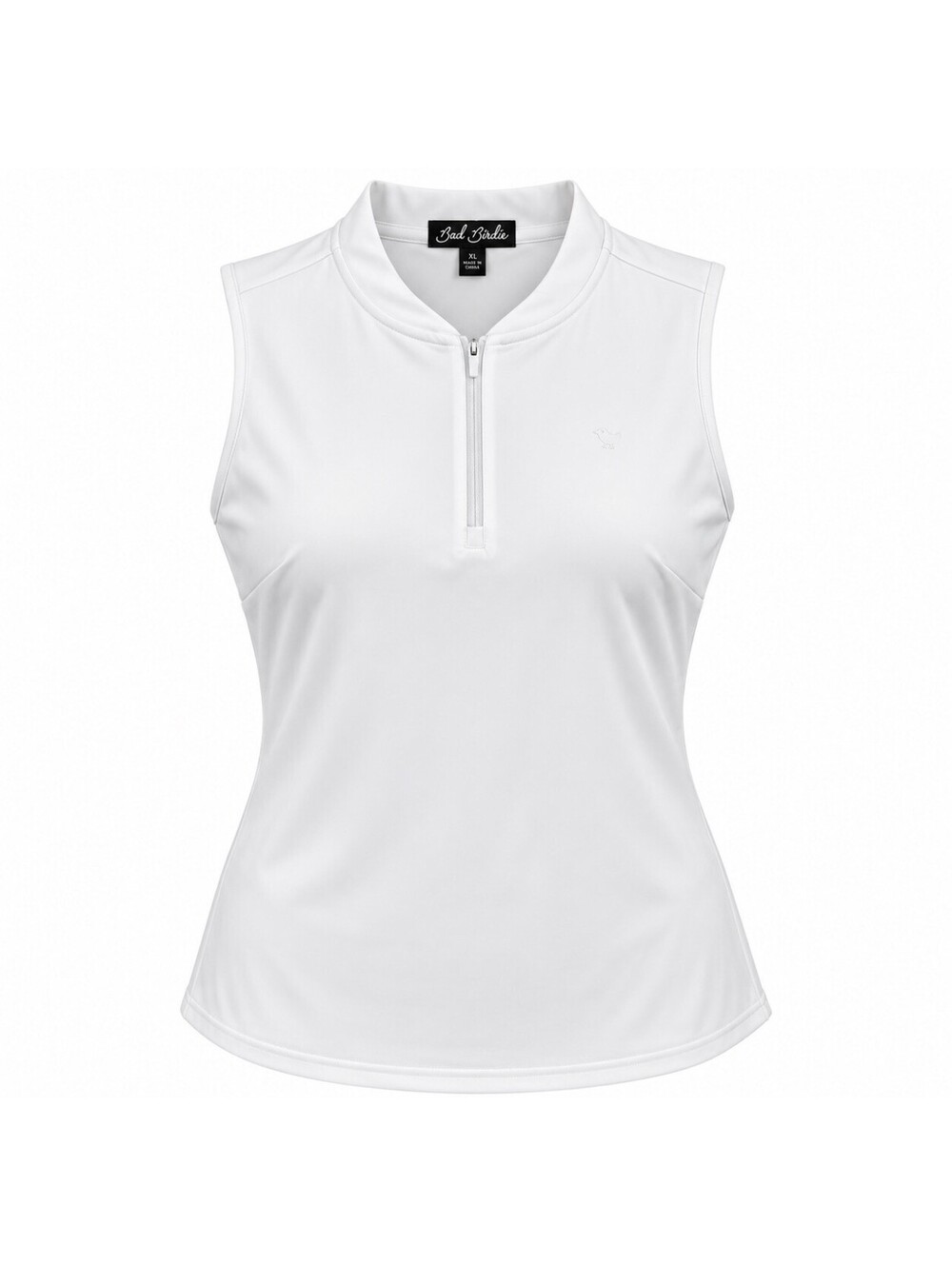 Bad Birdie Women's Sleeveless Blade Golf Polo Size XL White New With Tags